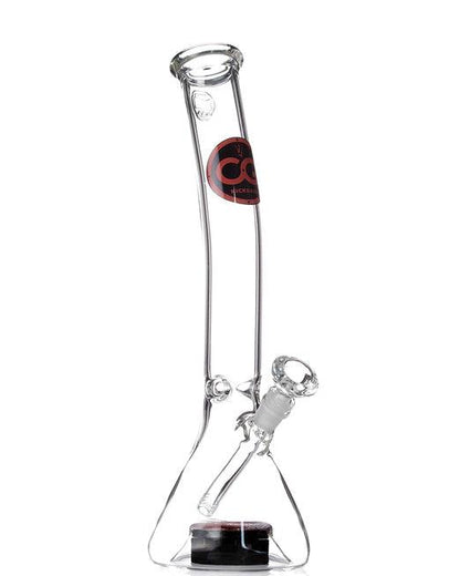 12" Compton Glass Beaker Bong Magnetic Grinder Combo