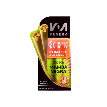 Venera Honey Holes Infused Hemp Pre Rolls 4G (2Ct)