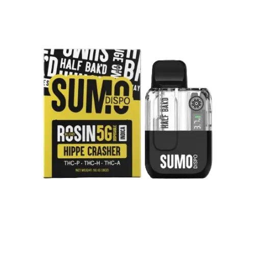 Half Bak’d SUMO Live Rosin Blend Disposable Vape Pen 5g