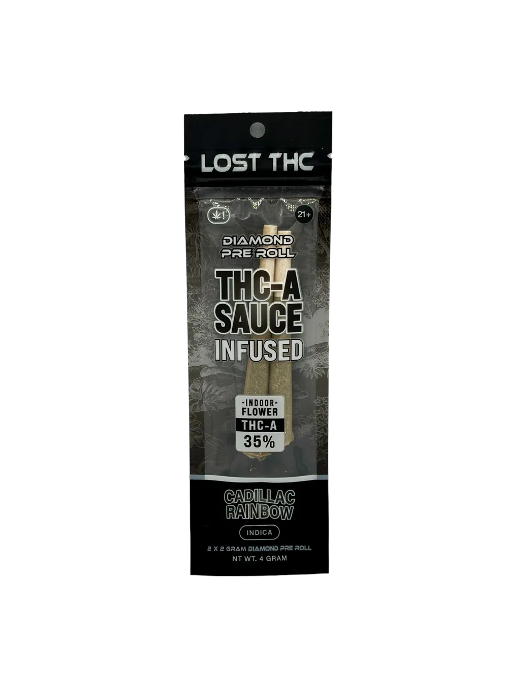 Lost THC THCA Pre-Rolls 4G