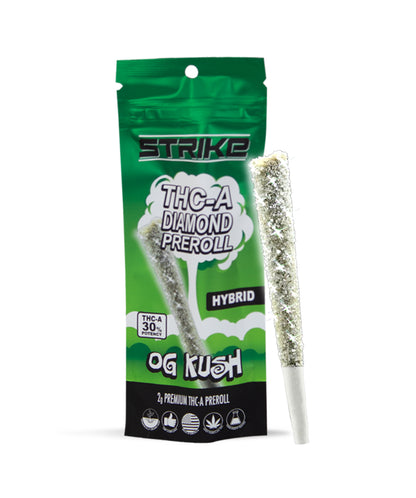 Strike THCa Diamond Infused Preroll 2G