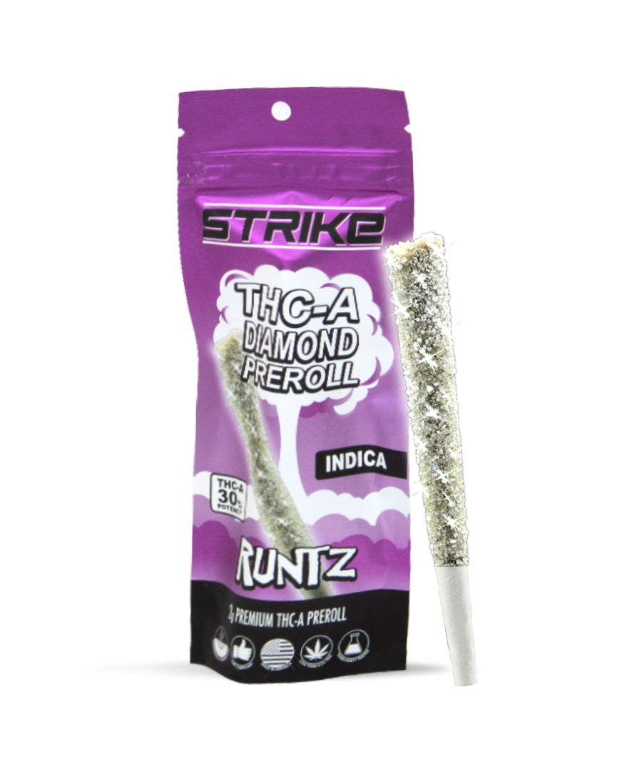 Strike THCa Diamond Infused Preroll 2G