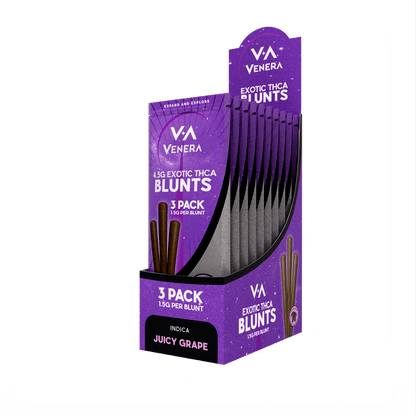 3 Pack THCA Blunts - Juicy Grape