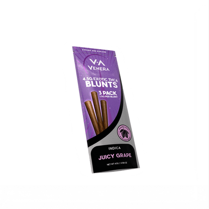 3 Pack THCA Blunts - Juicy Grape