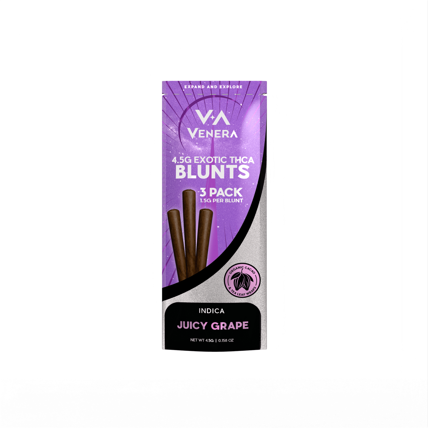 3 Pack THCA Blunts - Juicy Grape