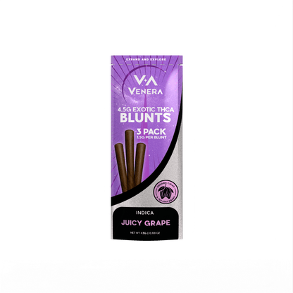 3 Pack THCA Blunts - Juicy Grape