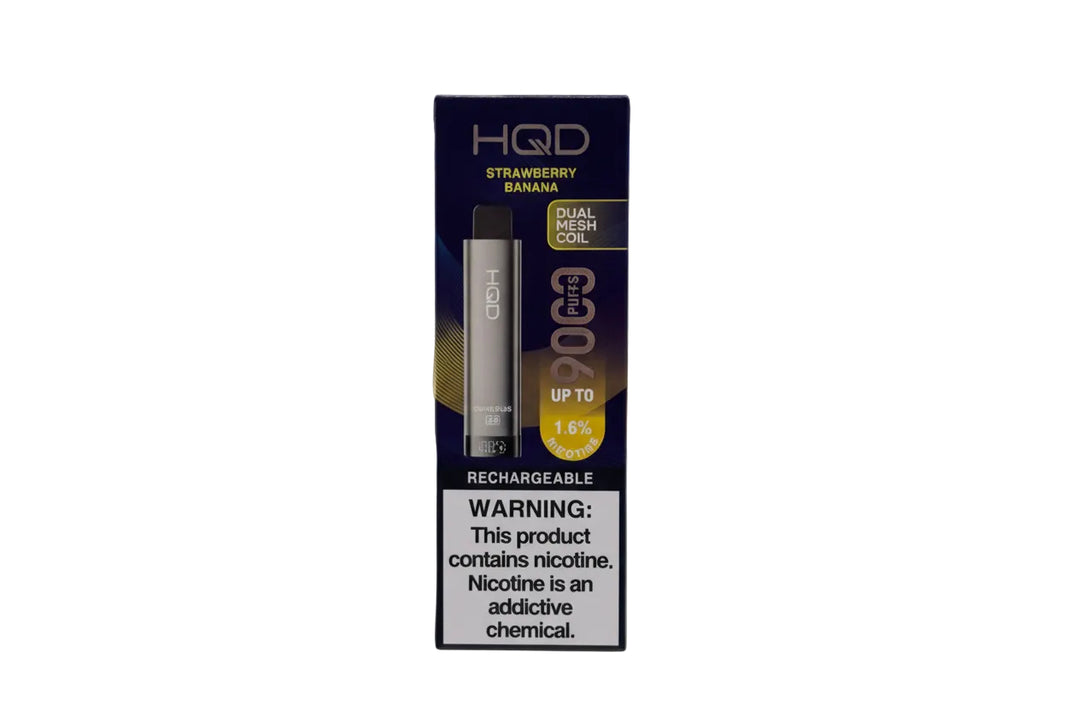 HQD Cuvie Plus 2.0 9000 Up to 1.6% Disposable Vape