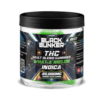 Black Bunker THC Vault Blend Gummies 20000MG (20Ct)