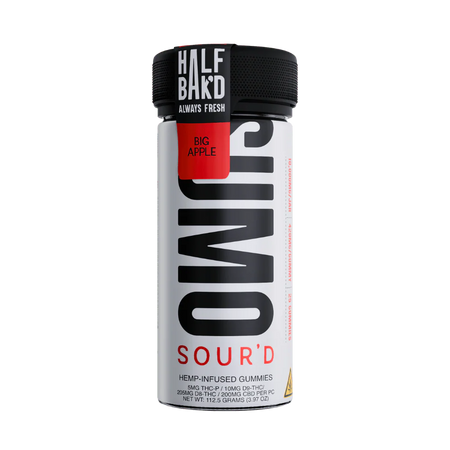 Half Bak'D Sumo SOUR'D THC-P + Delta-8 Gummies 10000MG (25ct)