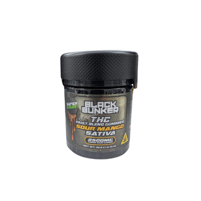 Black Bunker THC Vault Blend Gummies 2500MG (5Ct)