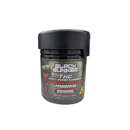 Black Bunker THC Vault Blend Gummies 2500MG (5Ct)