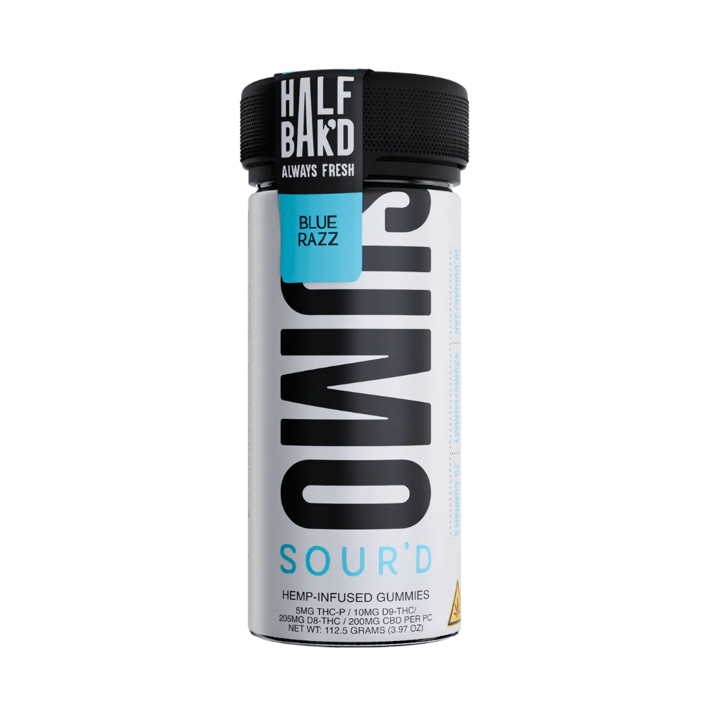 Half Bak'D Sumo SOUR'D THC-P + Delta-8 Gummies 10000MG (25ct)
