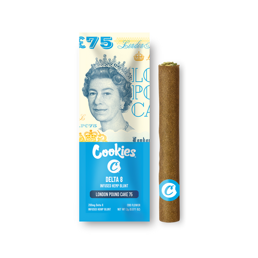 London Pound Cake 75 | Delta 8 2g Infused Hemp Blunt