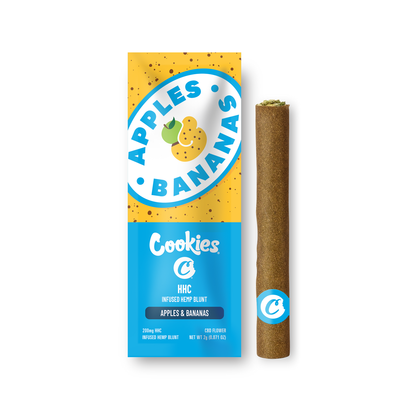 Apples & Bananas | HHC 2g Infused Hemp Blunt