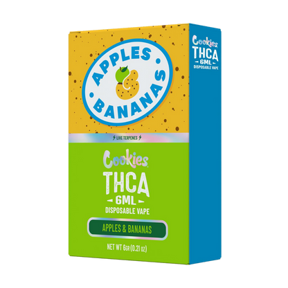 Cookies THCa 6 Gram Disposable Vape - Apples & Bananas