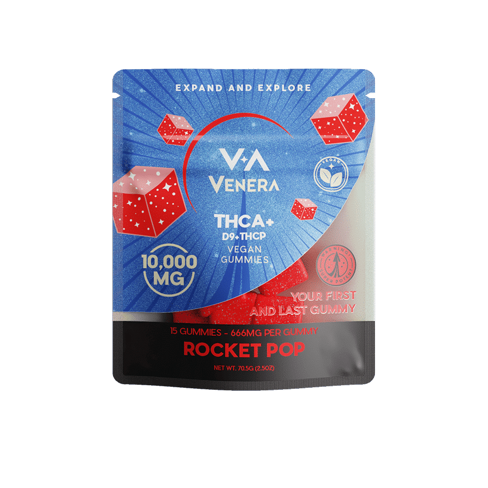 Venera D9 THCP + THCA Gummies 10000MG (15ct)