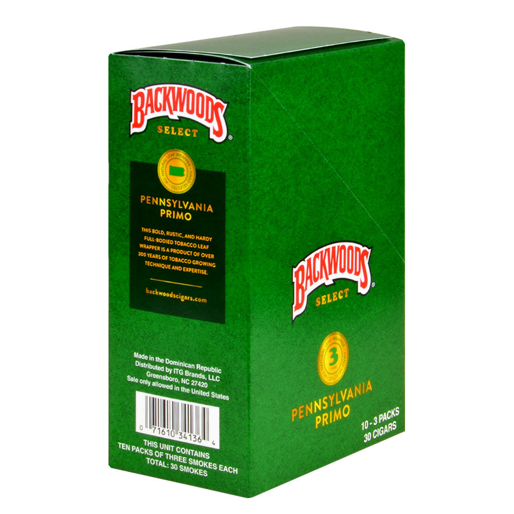 Backwoods Select Pennsylvania Primo cigars