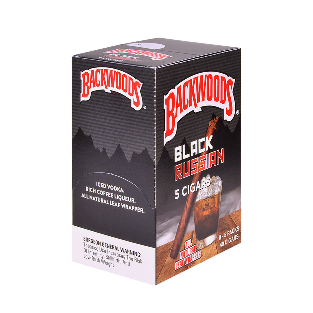 Black Russian Backwoods Cigars