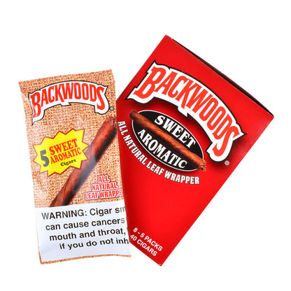 Sweet Aromatic Backwoods Natural Cigars