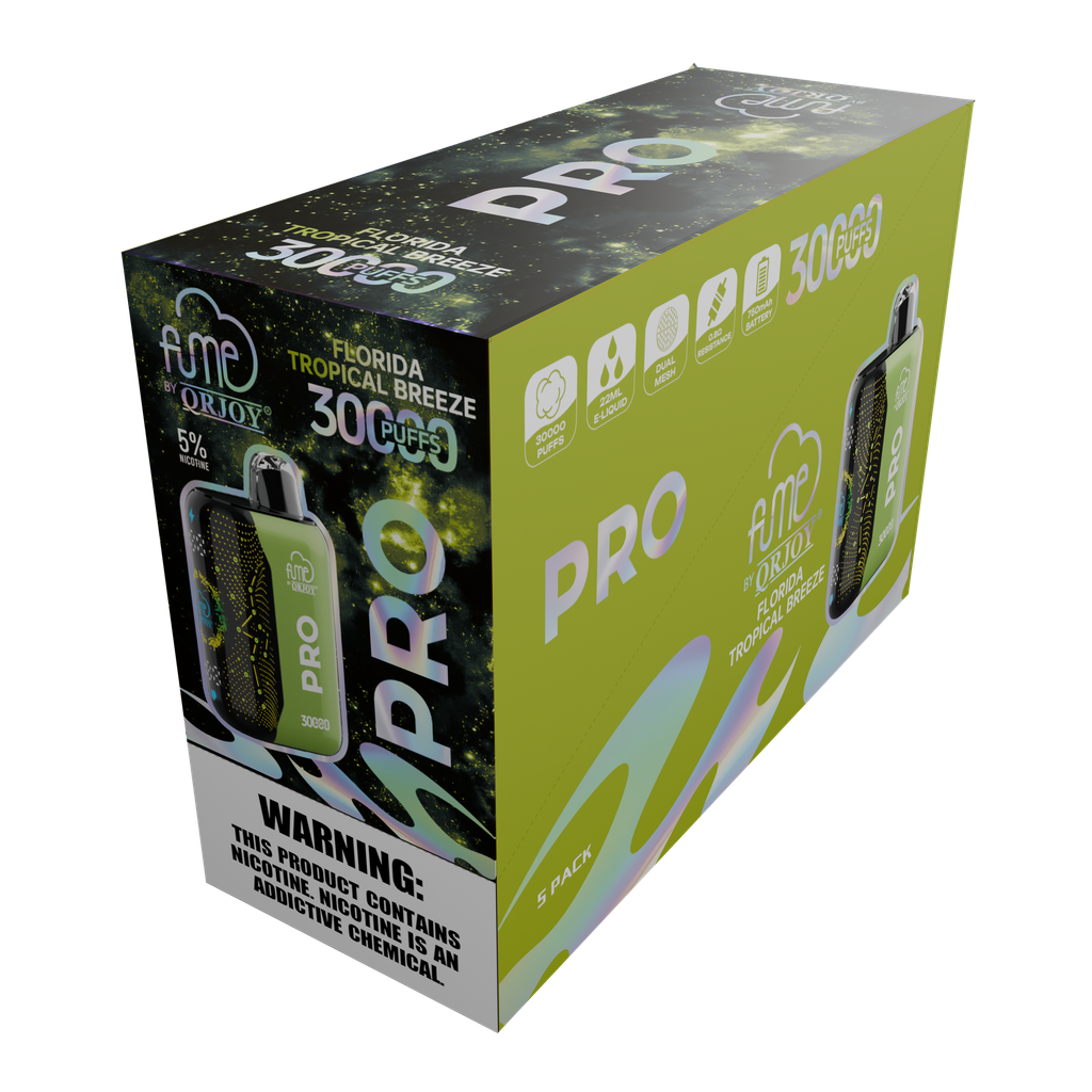 Fume Pro 30K Puffs Disposable Vape 5 Pack HQD Tech USA Fume Pro 30K Puffs Disposable Vape 5 Pack HQD Tech USA