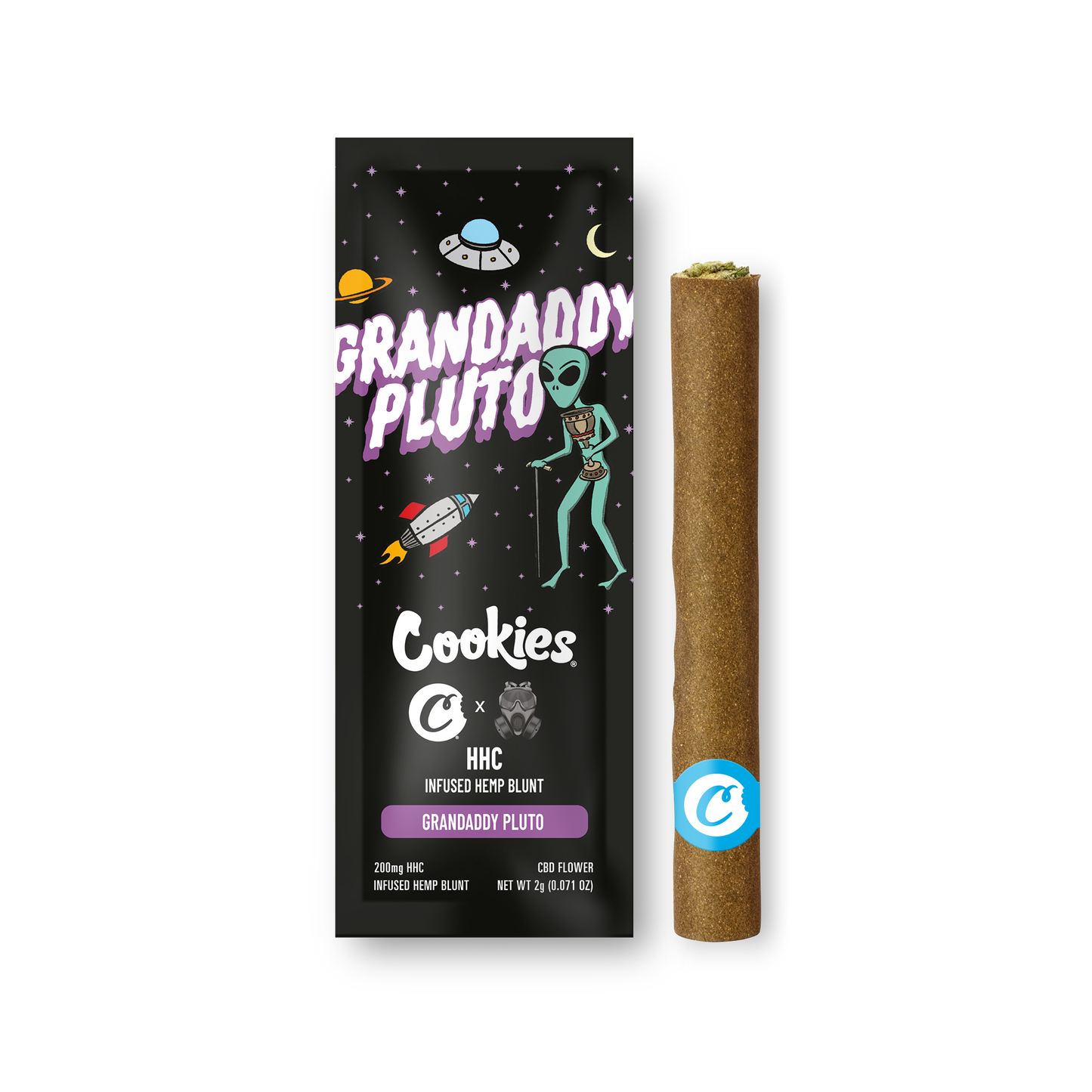 Grandaddy Pluto  | HHC 2g Infused Hemp Blunt