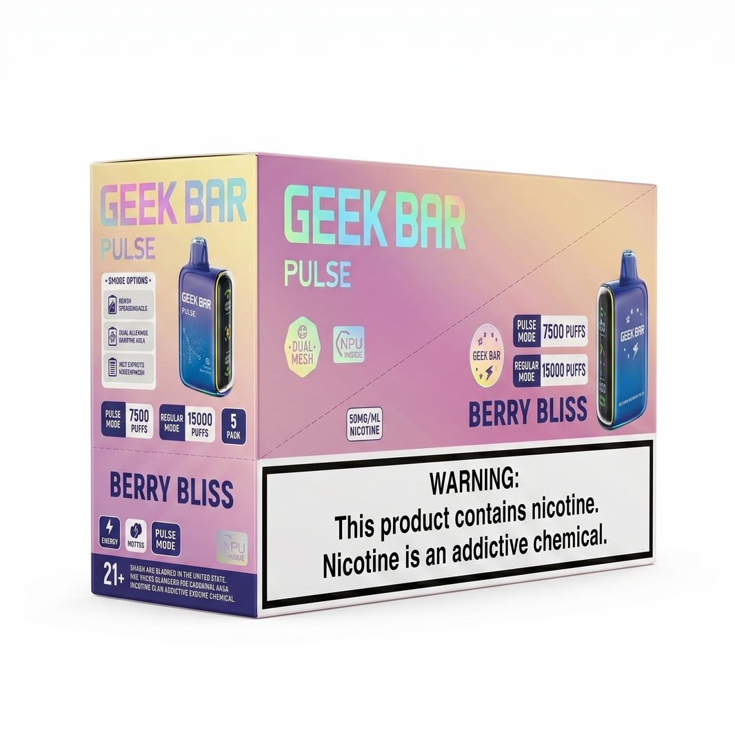 GEEK BAR PULSE 15000 Berry Bliss 5 Pack
