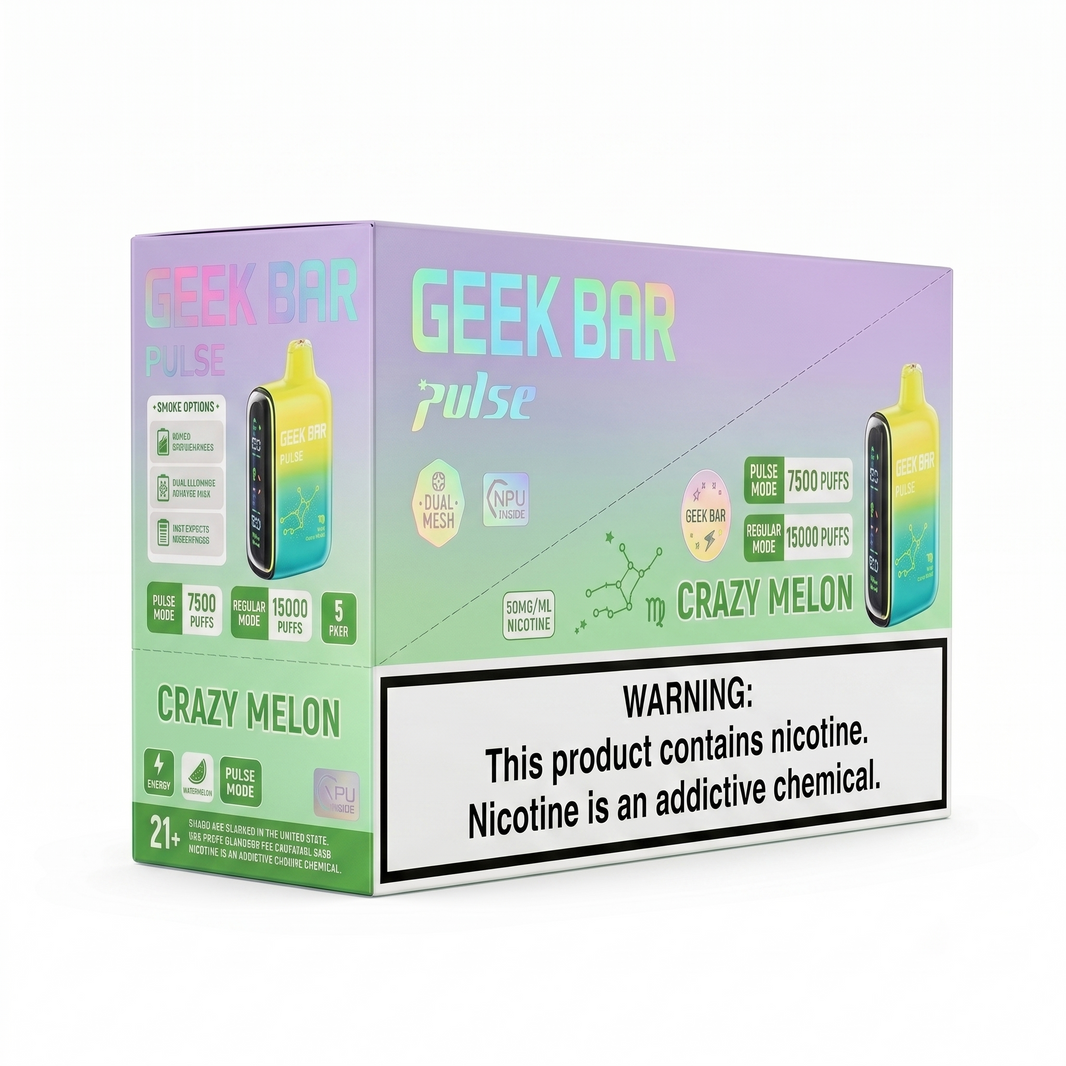 GEEK BAR PULSE 15000 Crazy Melon 5 Pack