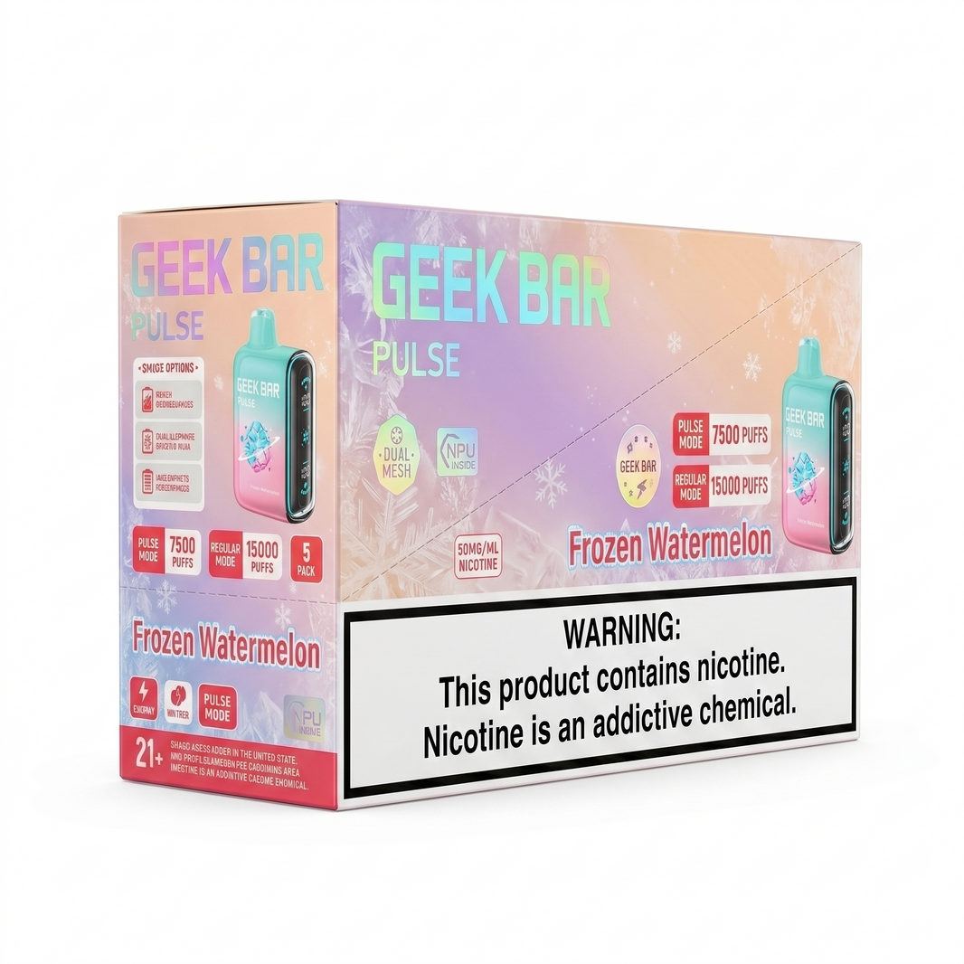 GEEK BAR PULSE 15000 Frozen Watermelon 5 Pack