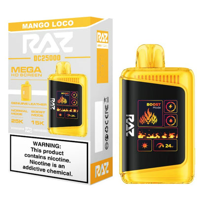 RAZ DC25000 Disposable Vape with Full Color Animation