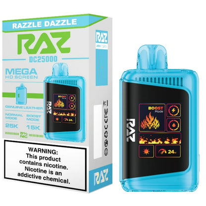 RAZ DC25000 Disposable Vape with Full Color Animation