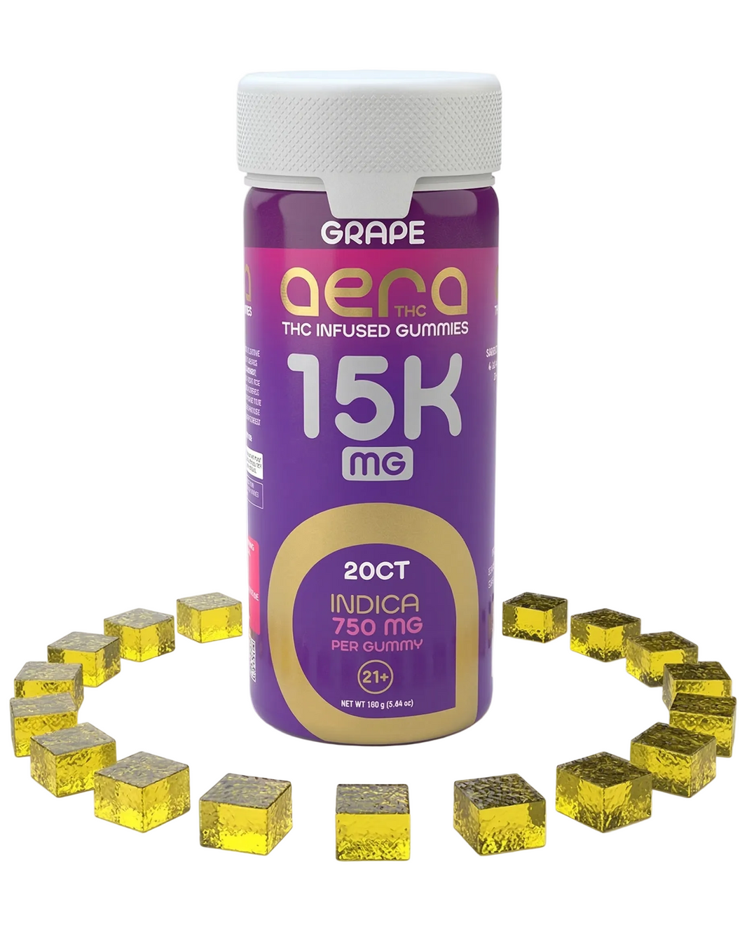 Aera THC Infused Gummies 15000MG (20Ct)
