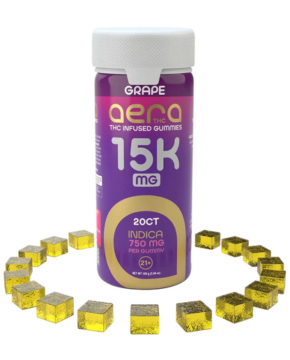 Aera THC Infused Gummies 15000MG (20Ct)