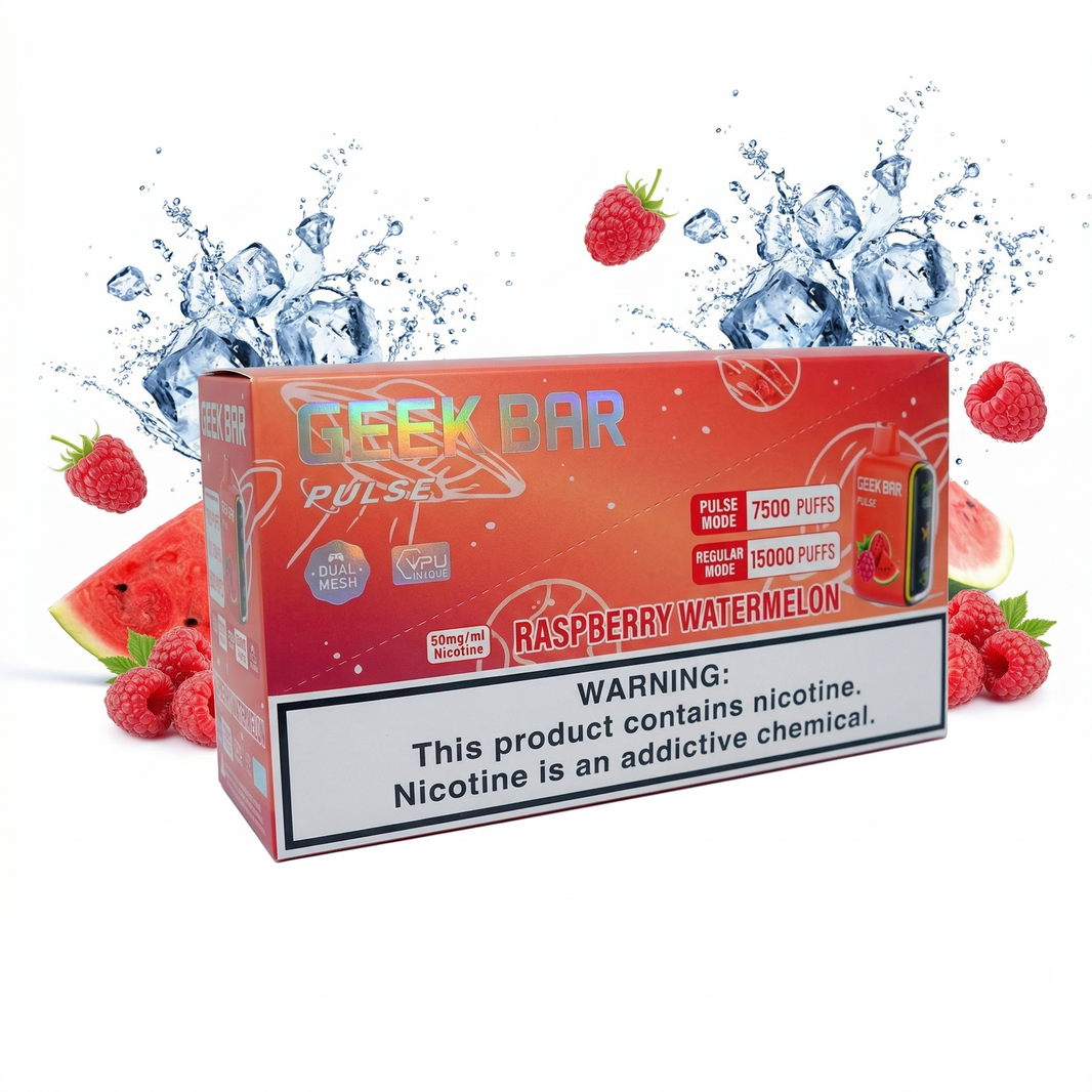 Geek Bar Pulse 15K Disposable Vape 5 Pack