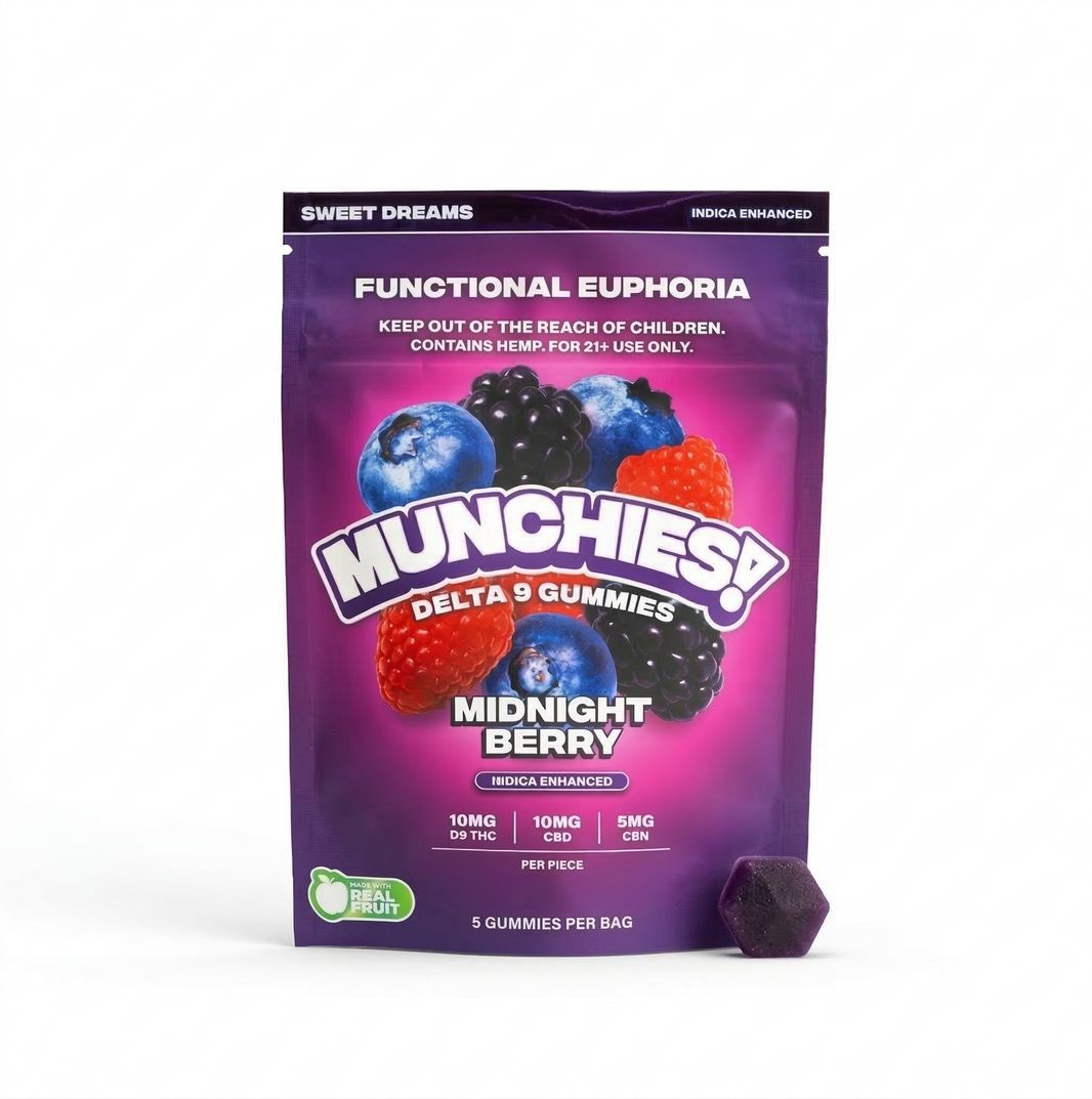 Munchies Functional Euphoria Delta 9 Gummies (5 Ct)