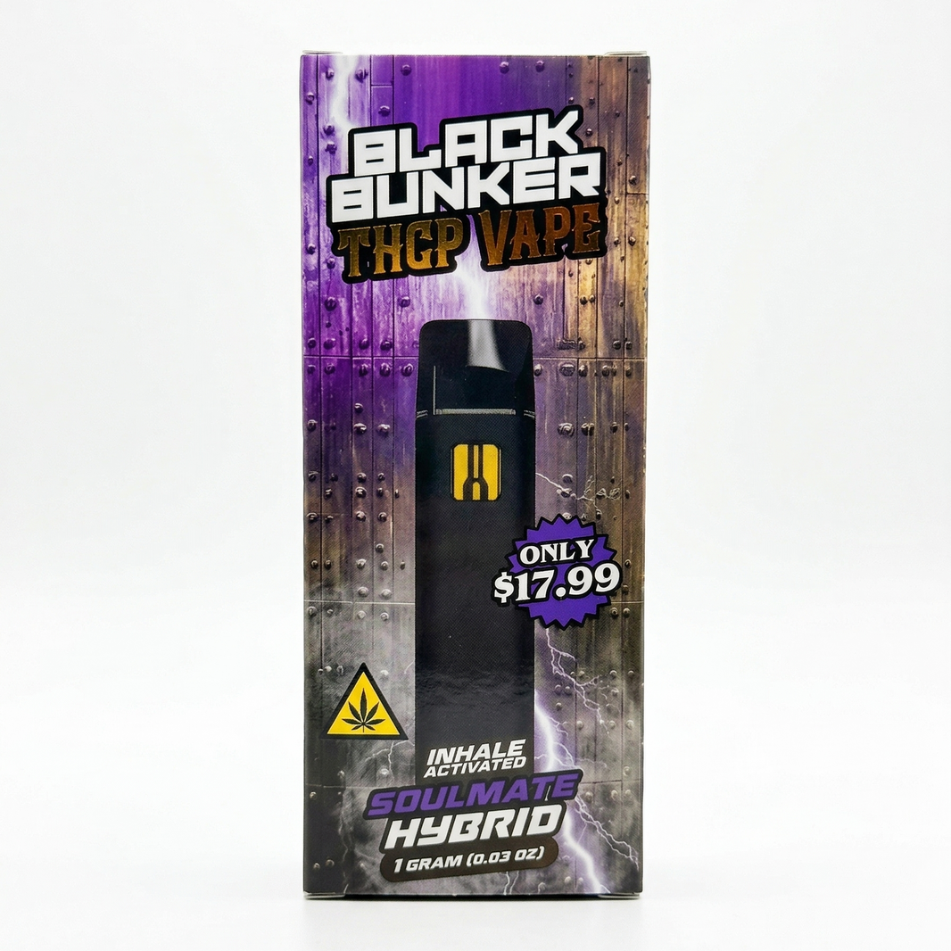 Black Bunker THCp Disposable Vape 1G