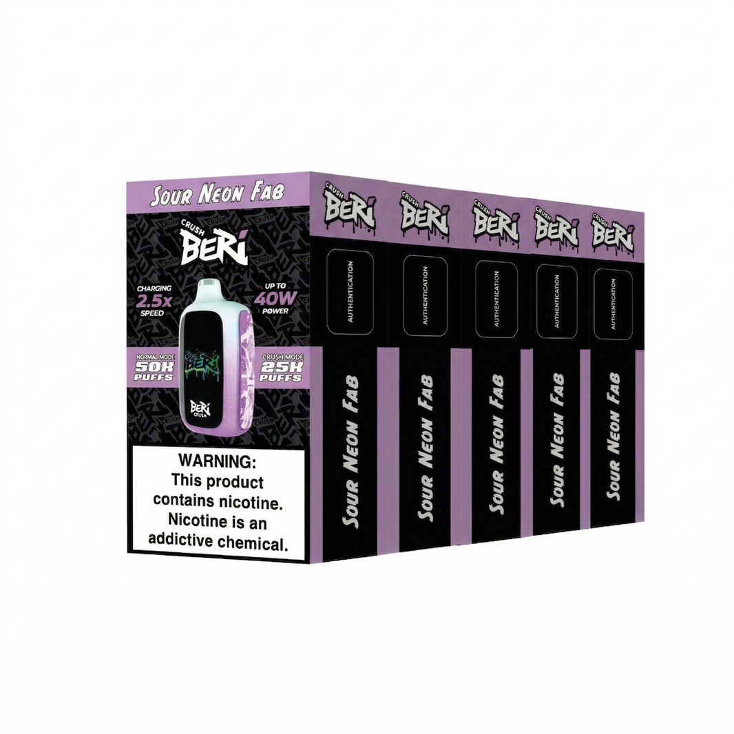 Beri Crush 50k Disposable Vape 5 Pack