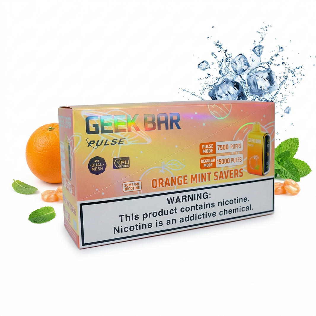 Geek Bar Pulse 15K Disposable Vape 5 Pack