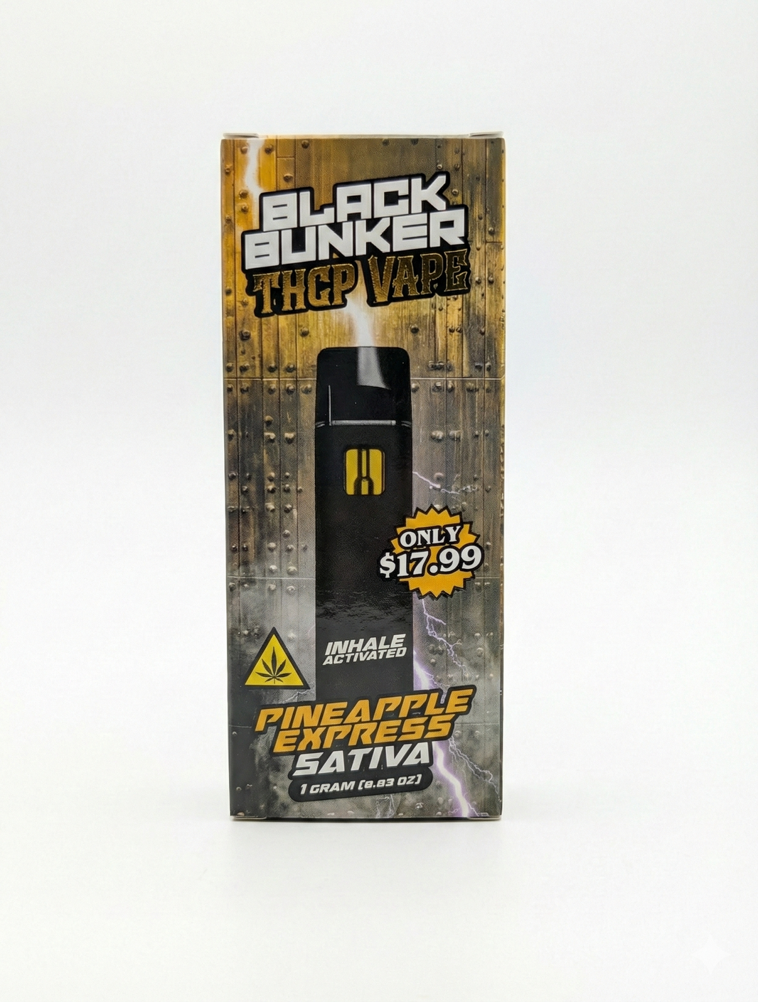 Black Bunker THCp Disposable Vape 1G