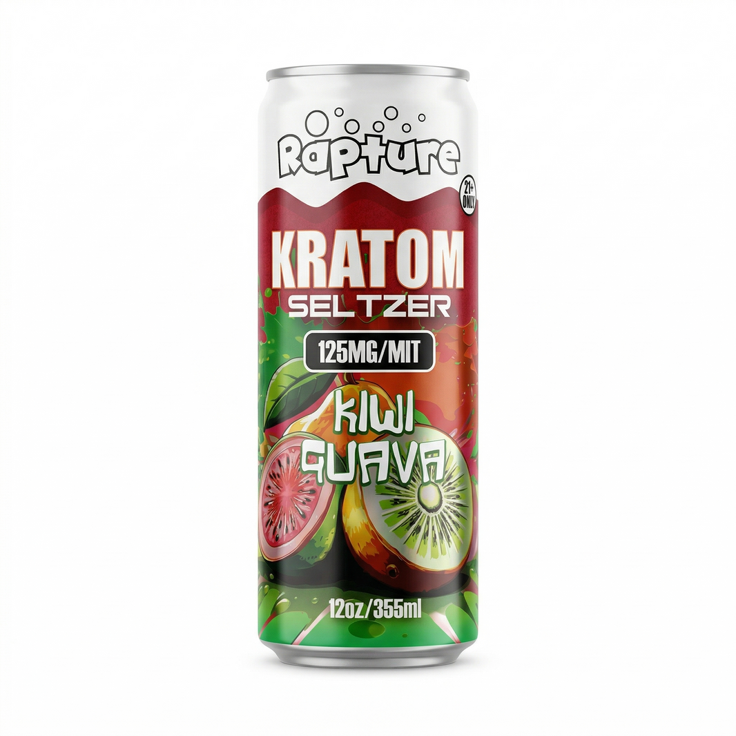 Rapture Kratom Seltzer 125mg 12oz