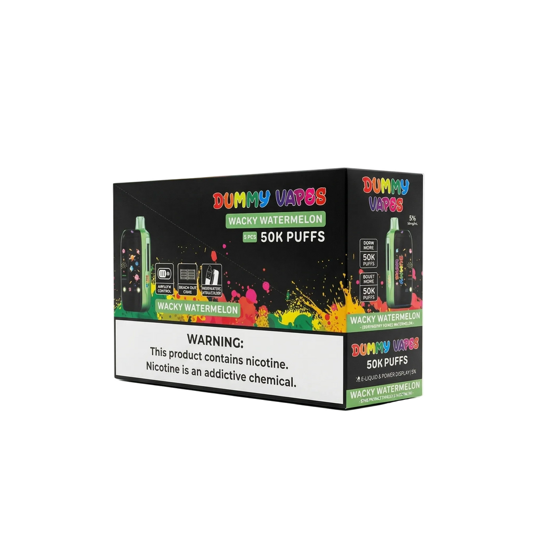 Dummy Vapes 50K Disposable Vape Kit 5 pack