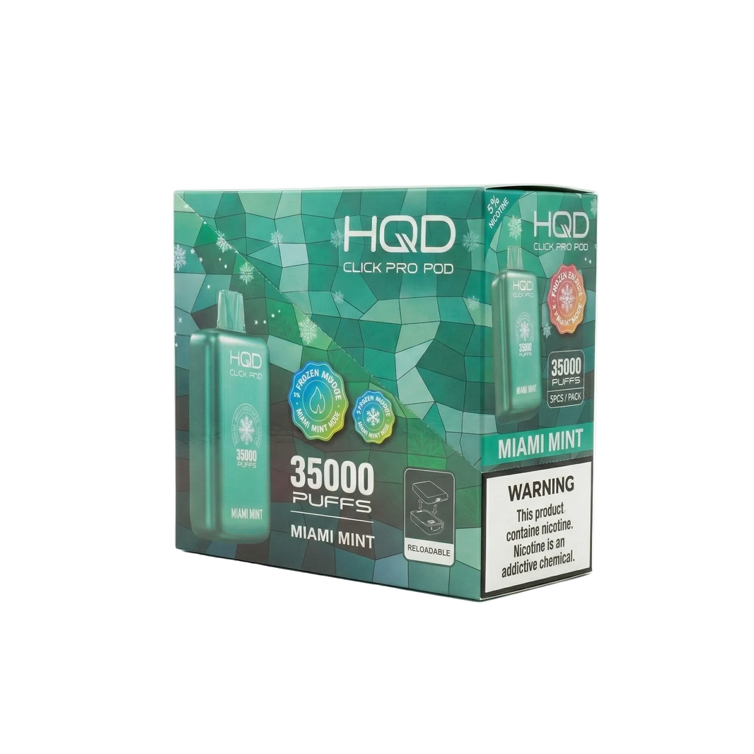 HQD Click Pro Disposable Refill Pods 5 Pack
