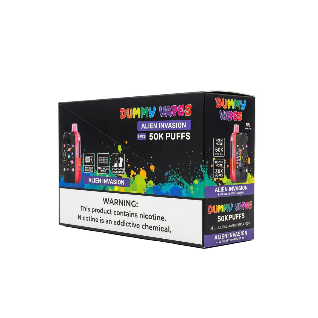 Dummy Vapes 50K Disposable Vape Kit 5 pack