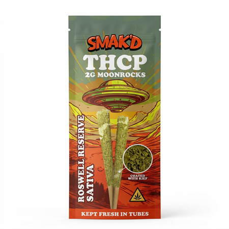 Smak'd THCp Moonrock Pre Rolls 2G (2Ct)
