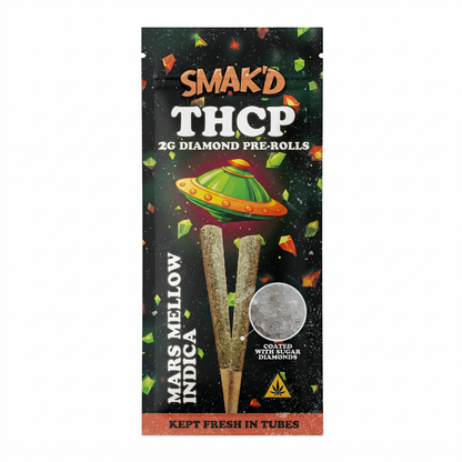 Smak'd THCp Diamond Pre Roll 4G (2Ct)
