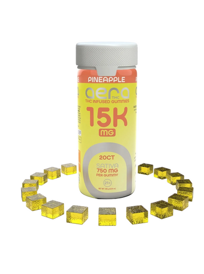Aera THC Infused Gummies 15000MG (20Ct)
