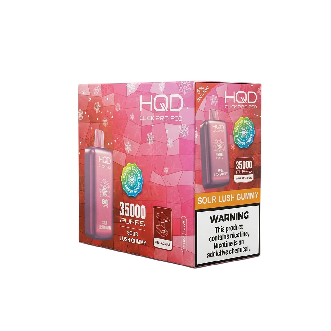 HQD Click Pro Disposable Refill Pods 5 Pack