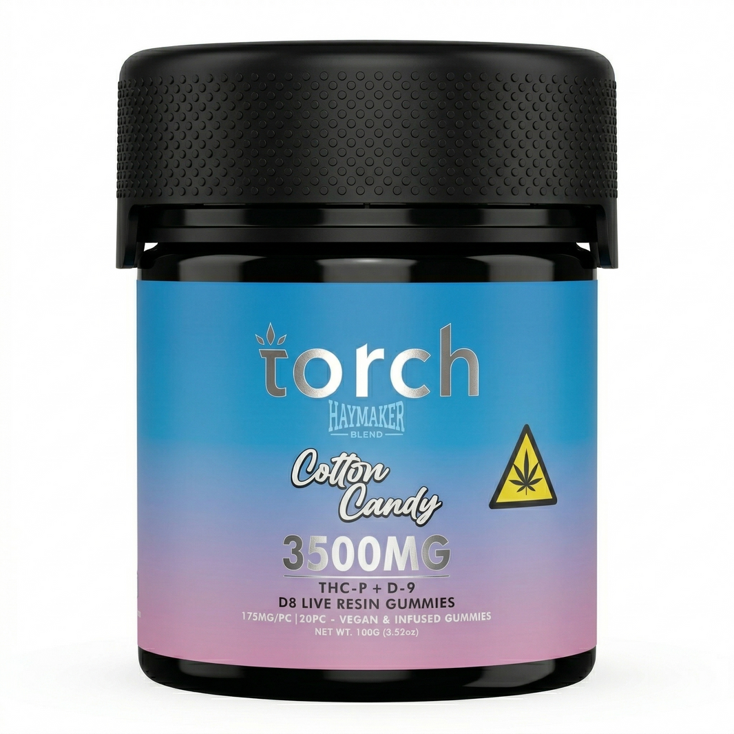 Torch Haymaker Blend D8 Live Resin Gummies (3500MG)