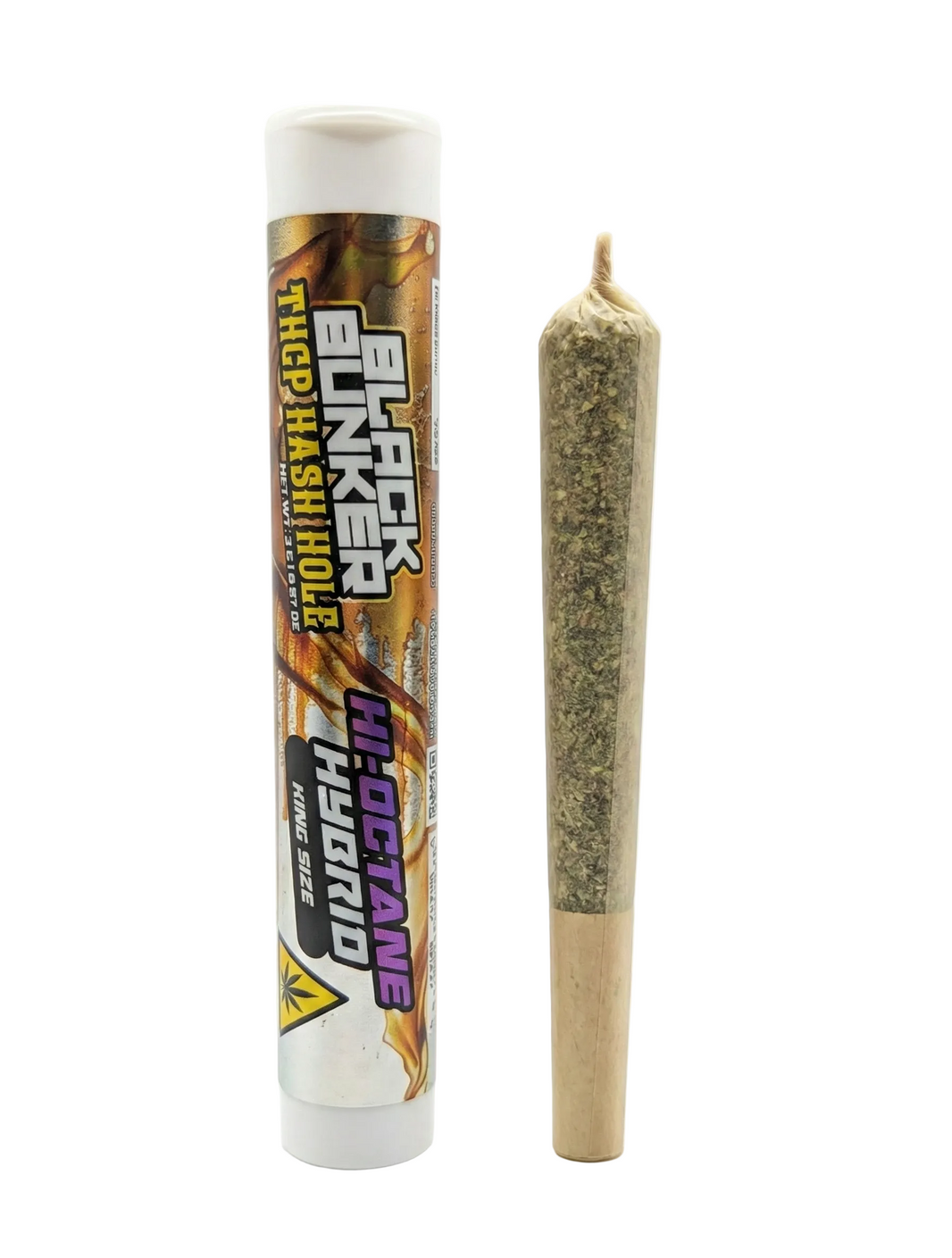 Black Bunker Hash Hole THC Pre Rolls 2G (1Ct)