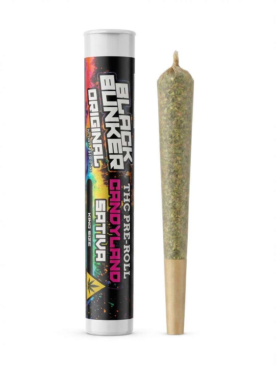 Black Bunker Original THC Pre Rolls 2G (1Ct)