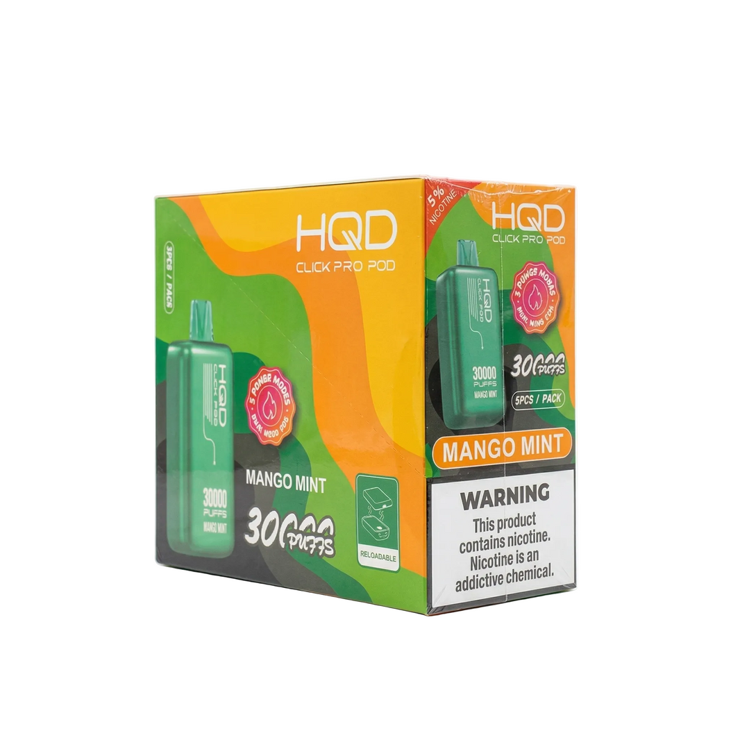HQD Click Pro Disposable Refill Pods 5 Pack